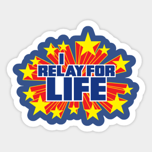 I Relay for Life - Super Powers Collection Sticker